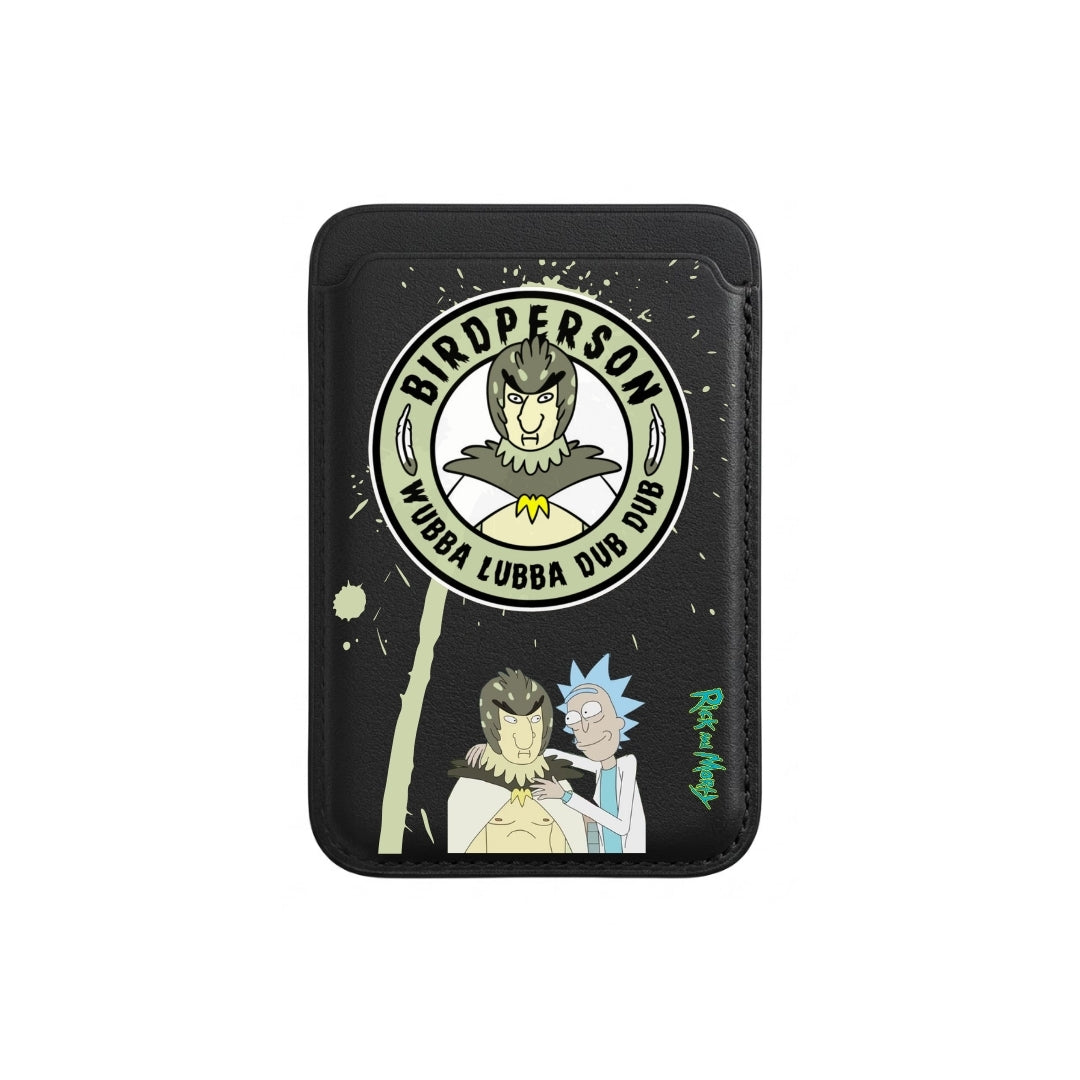 Wallet Hombre Pájaro y Rick