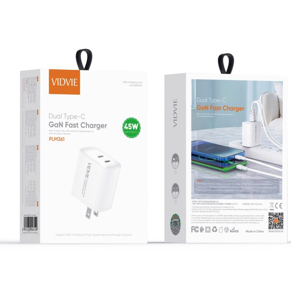 CARGADOR 45W CARGA RAPIDA